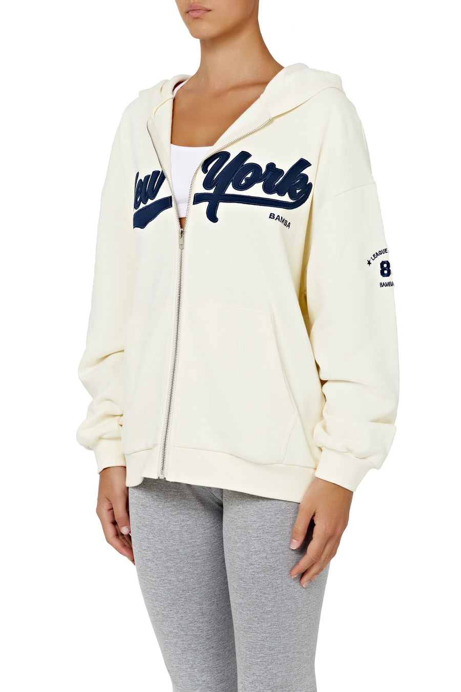 NYC Playground Zip Hoodie  -  CLOTHING  -  B Ā M B A S W I M