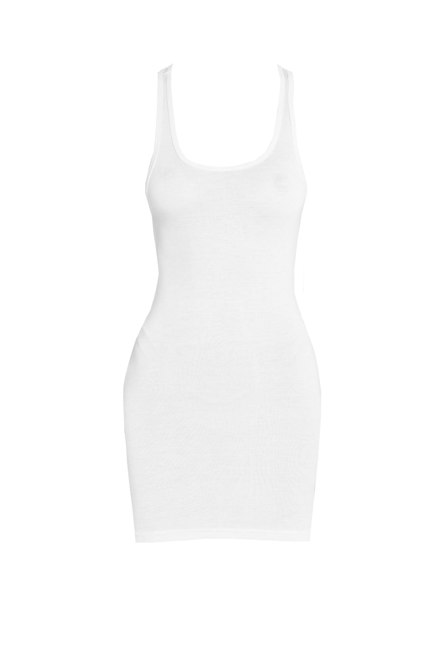 TEE dress- blanco L TEE dress- blanco L