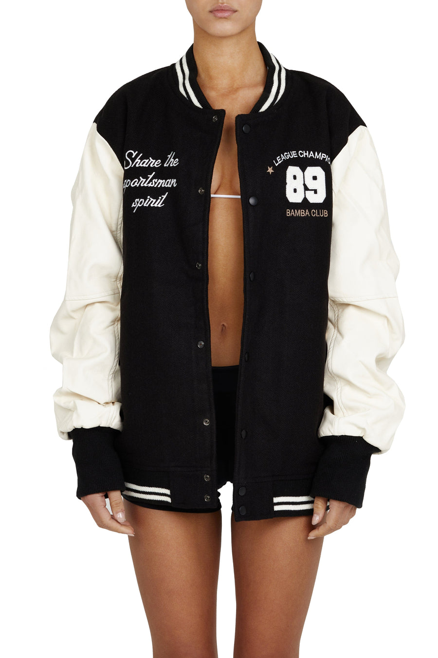 BAMBA LEAGUE 89’ Varsity Jacket  -  CLOTHING  -  B Ā M B A S W I M