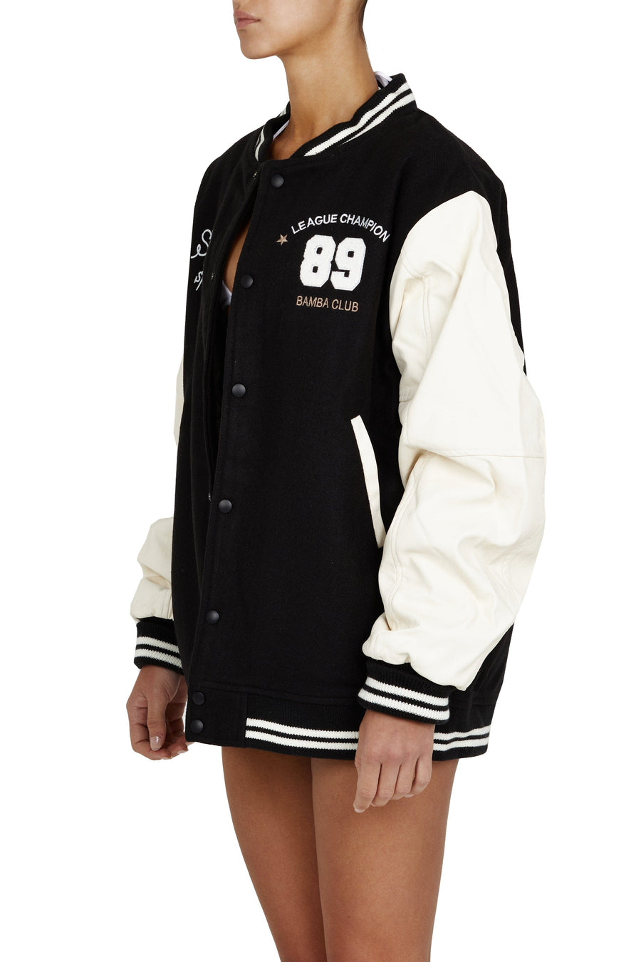 BAMBA LEAGUE 89’ Varsity Jacket  -  CLOTHING  -  B Ā M B A S W I M