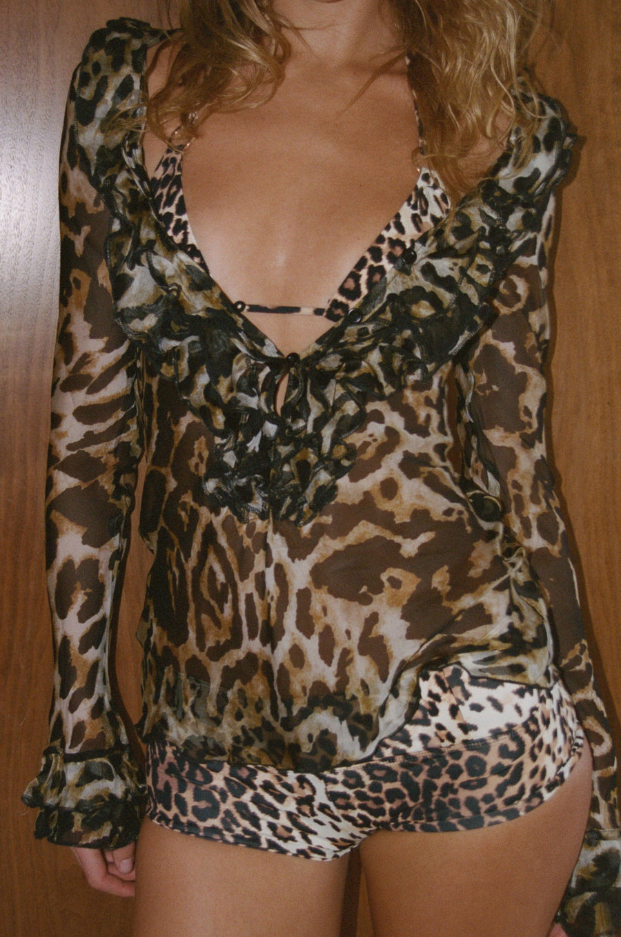 NIRVANA top- leopard  -  CLOTHING  -  B Ā M B A S W I M