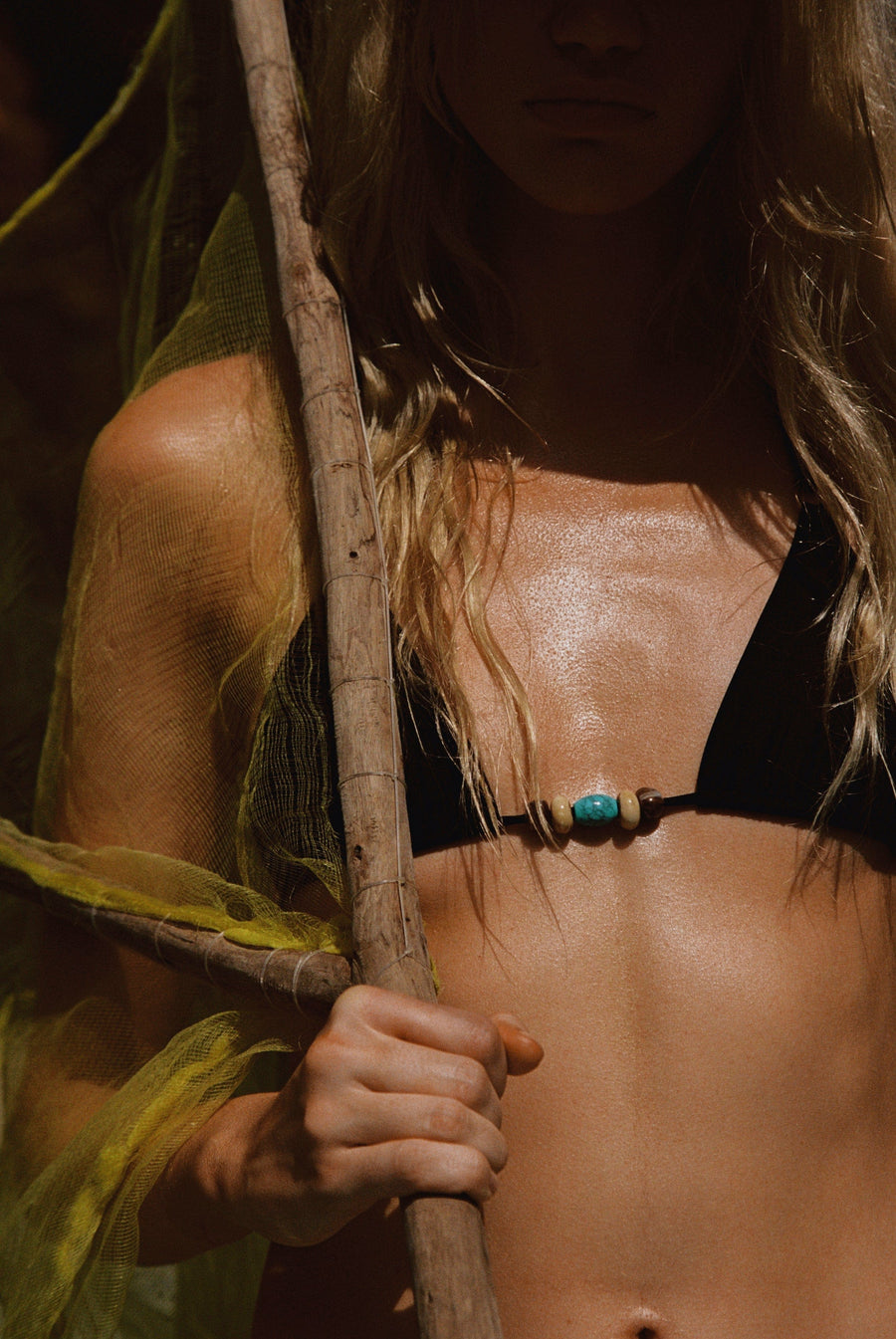 OASIS top- jet black  -  SWIM TOPS  -  B Ā M B A S W I M