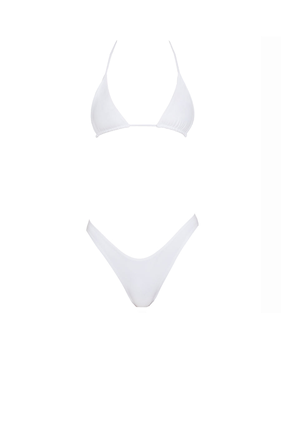 MALIBU top - pure white – BĀMBA SWIM International