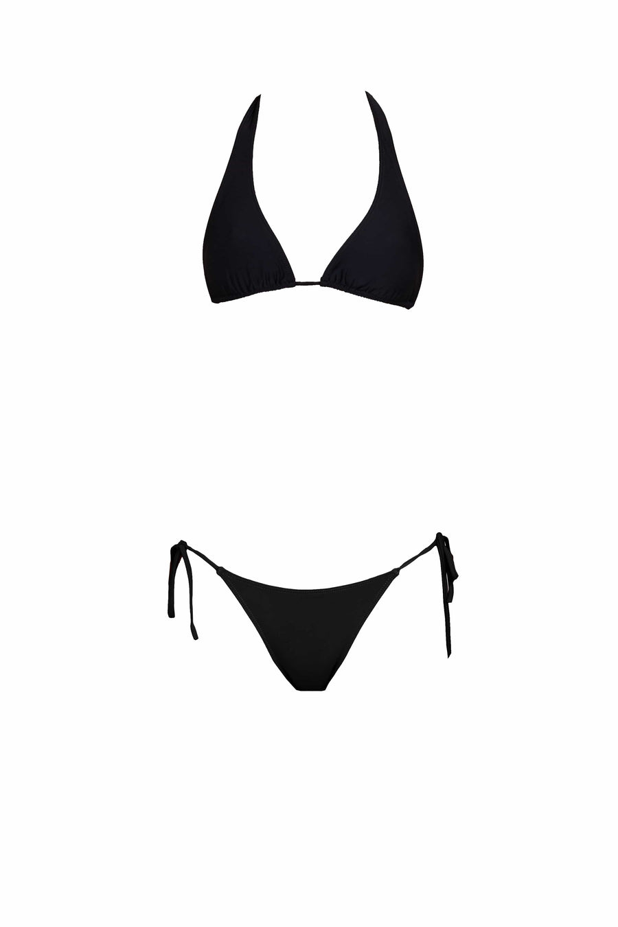 RIVIERA top - jet black  -  SWIM TOPS  -  B Ā M B A S W I M