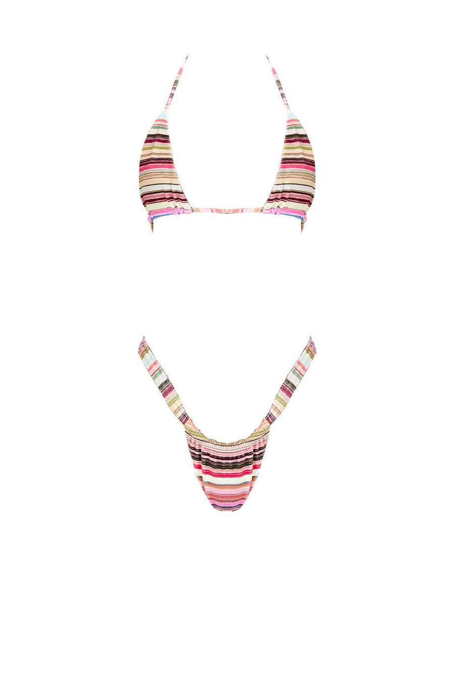 MALIBU top- multi stripe  -  SWIM TOPS  -  B Ā M B A S W I M
