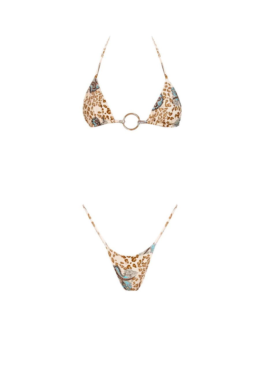 TRITON top- leopard boheme  -  SWIM TOPS  -  B Ā M B A S W I M