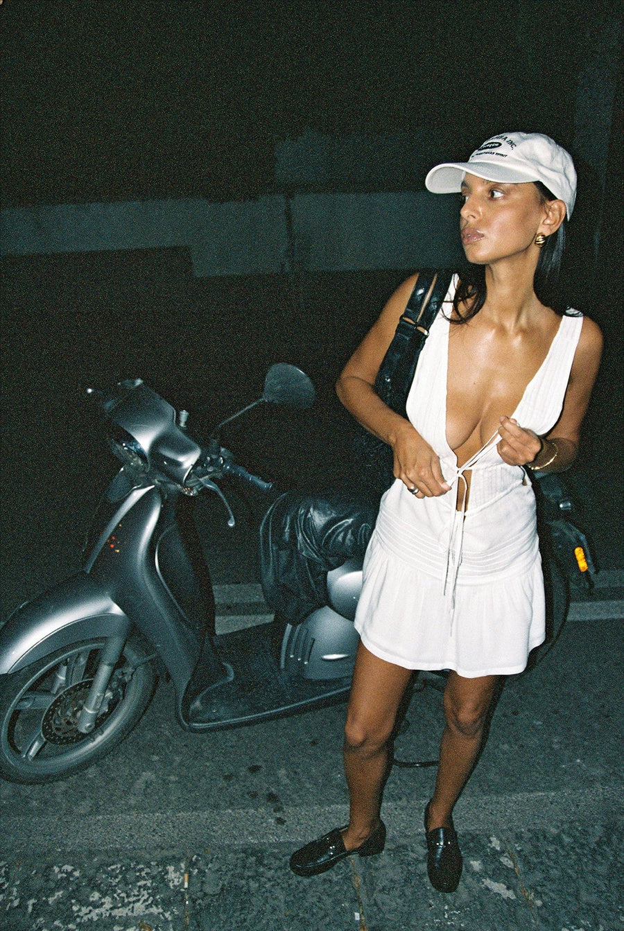 CAPRI dress- bianco  -  CLOTHING  -  B Ā M B A S W I M