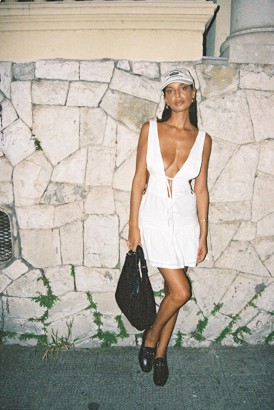CAPRI dress- bianco  -  CLOTHING  -  B Ā M B A S W I M