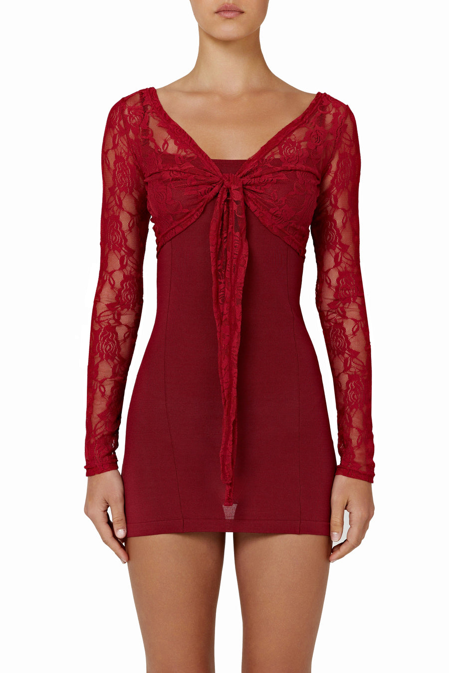 ROMANZA dress- rosso  -  CLOTHING  -  B Ā M B A S W I M