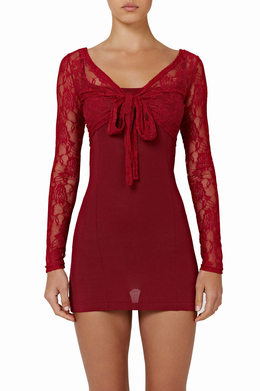 ROMANZA dress- rosso  -  CLOTHING  -  B Ā M B A S W I M