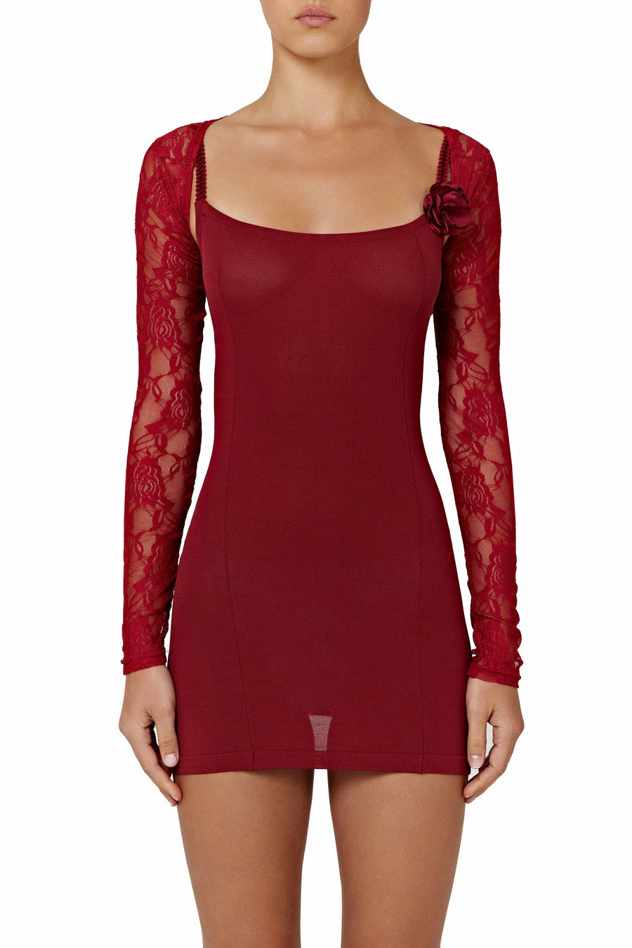 ROMANZA dress- rosso  -  CLOTHING  -  B Ā M B A S W I M