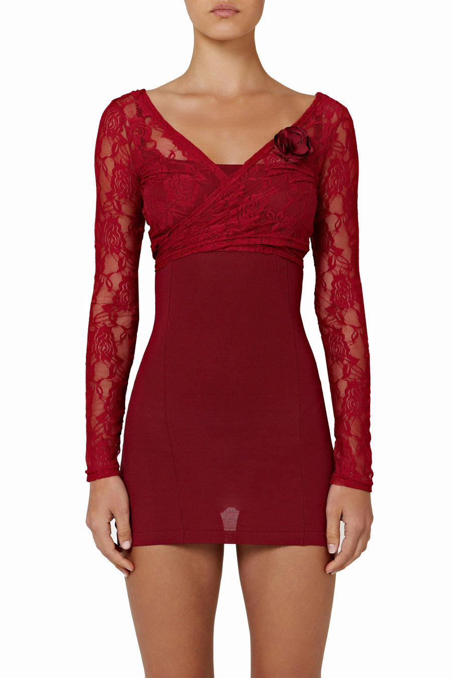 ROMANZA dress- rosso  -  CLOTHING  -  B Ā M B A S W I M