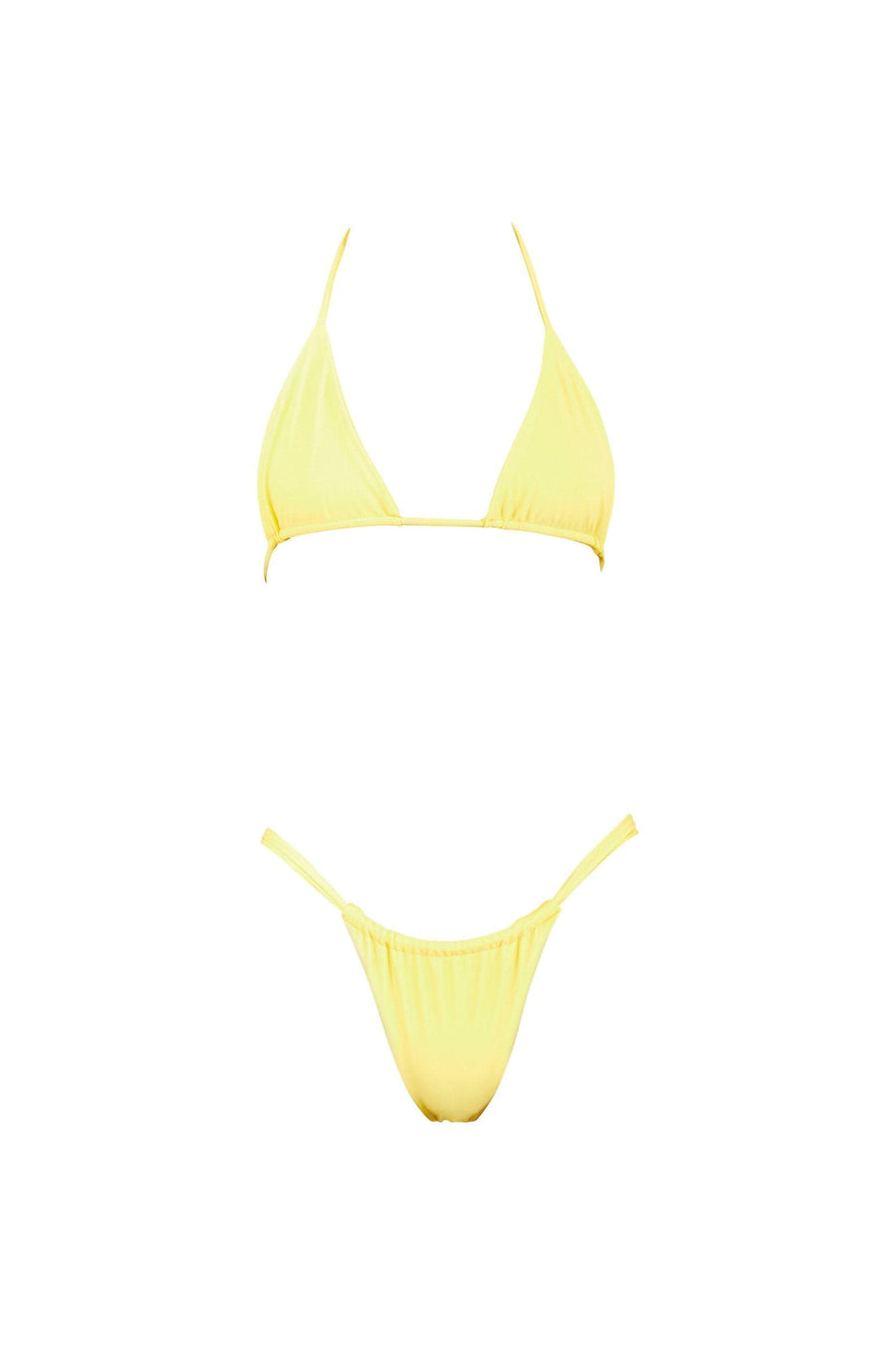 MALIBU top - lemon  -  SWIM TOPS  -  B Ā M B A S W I M