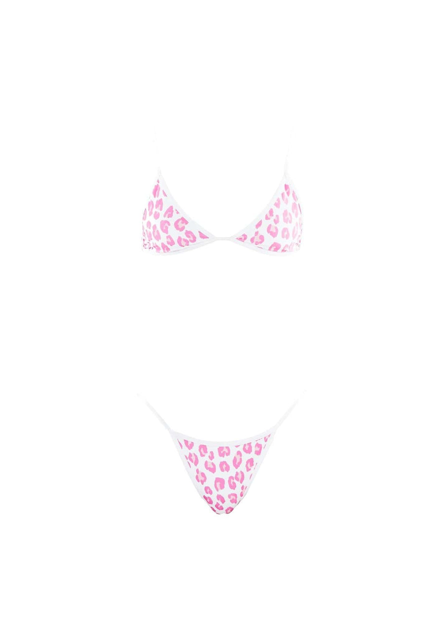 PRINCE bottoms - pink leopard  -  SWIM BOTTOMS  -  B Ā M B A S W I M