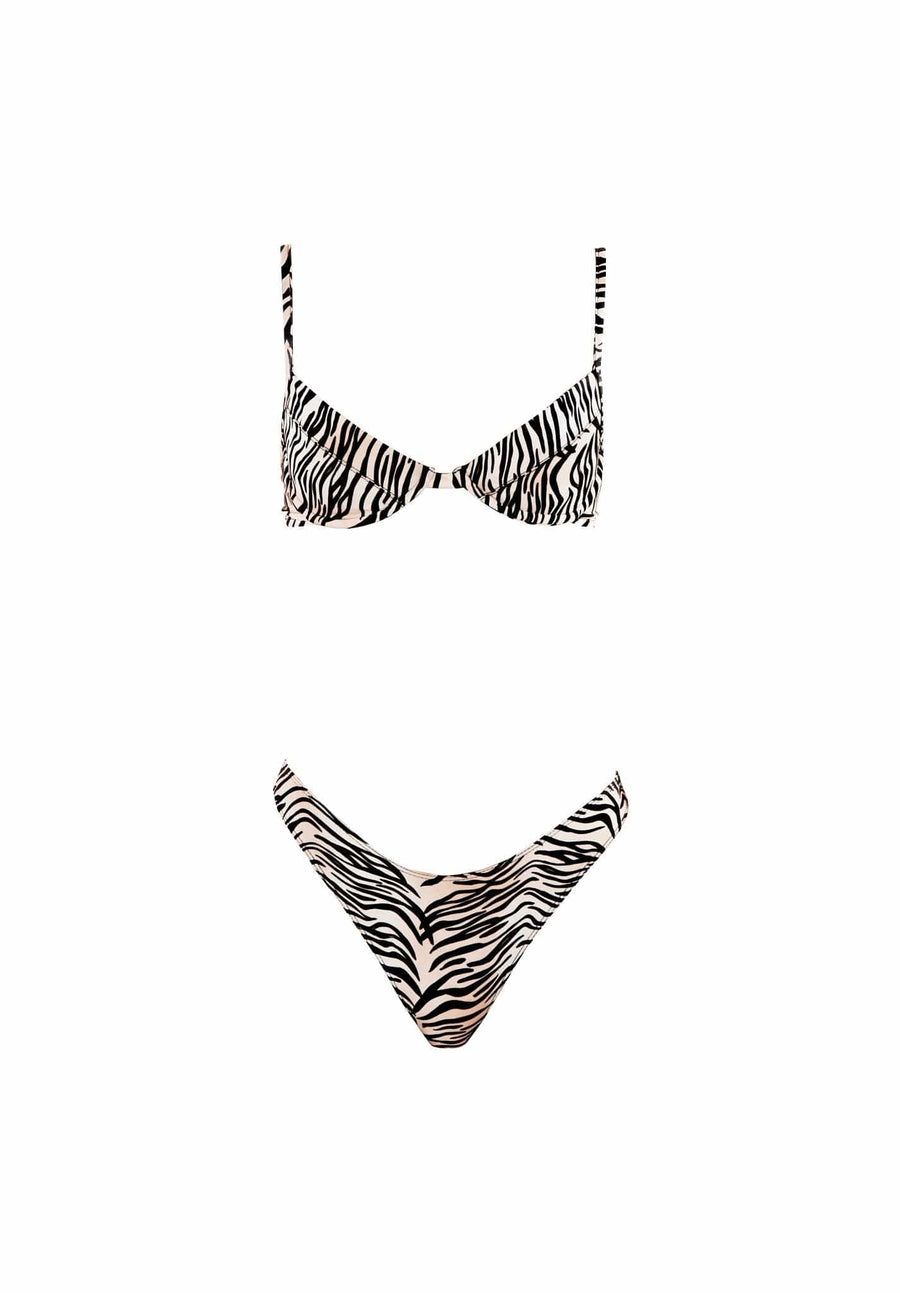 BELLA bra - tiger  -  SWIM TOPS  -  B Ā M B A S W I M