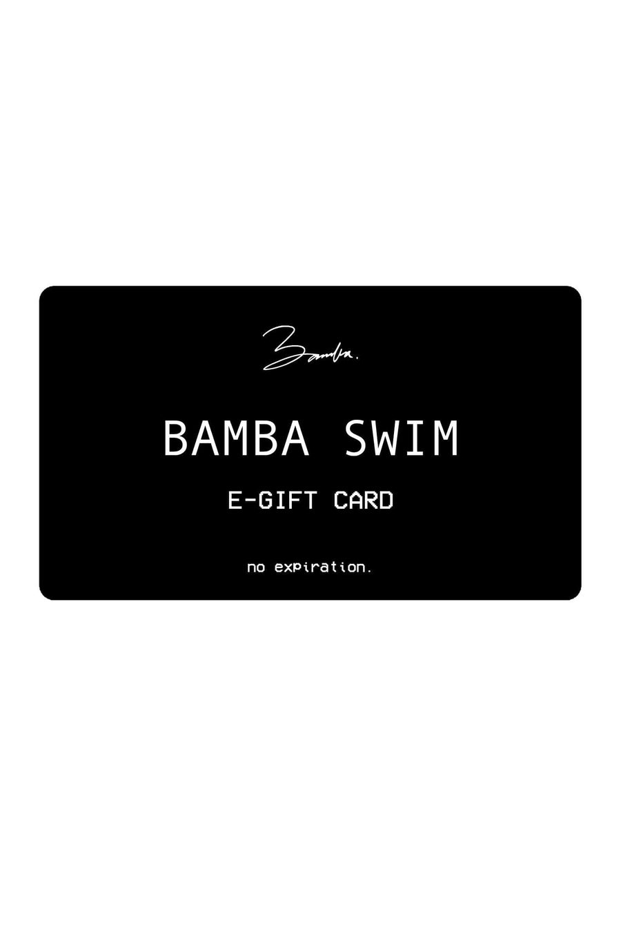 GIFT CARD  -  Gift Card  -  BĀMBA SWIM International