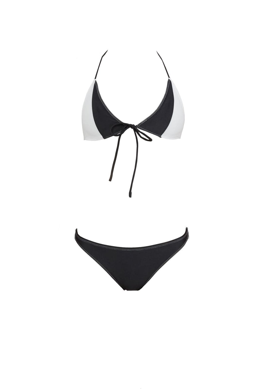 Black & white bikini deals