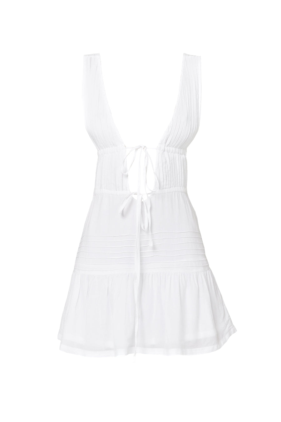 CAPRI dress- bianco  -  CLOTHING  -  B Ā M B A S W I M