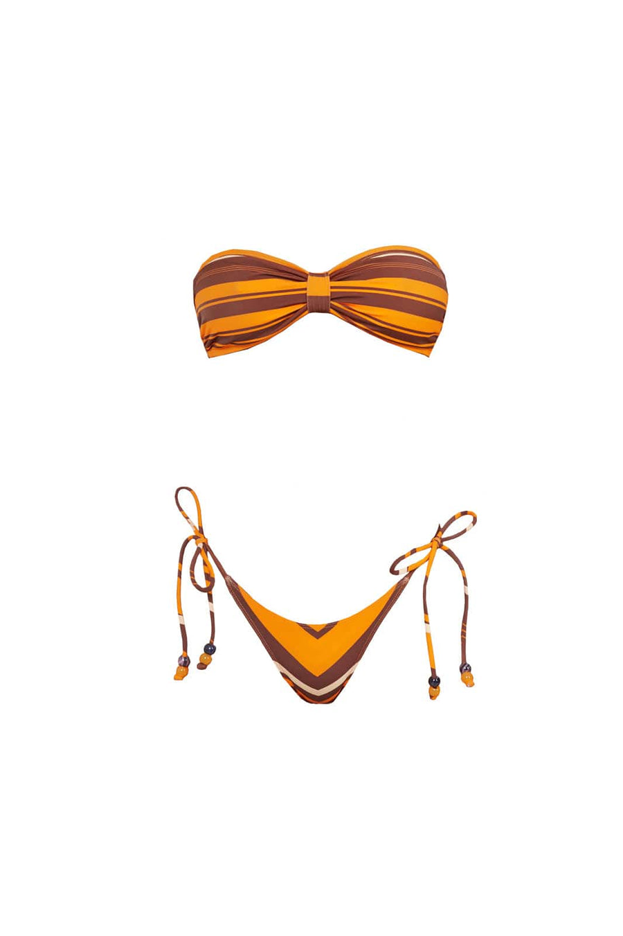 RIO bottoms - tangerine cacao  -  SWIM BOTTOMS  -  B Ā M B A S W I M