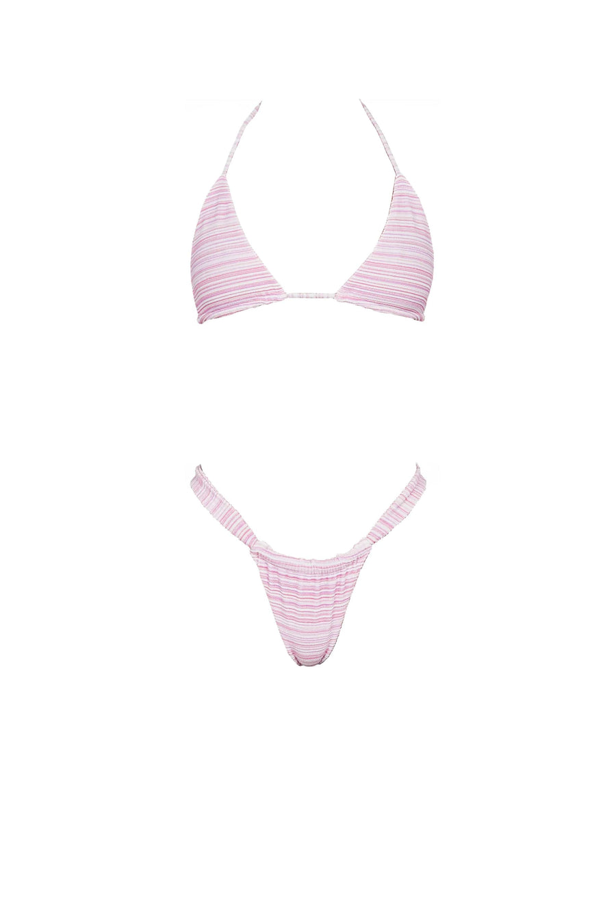 MALIBU top- pink salt  -  SWIM TOPS  -  B Ā M B A S W I M