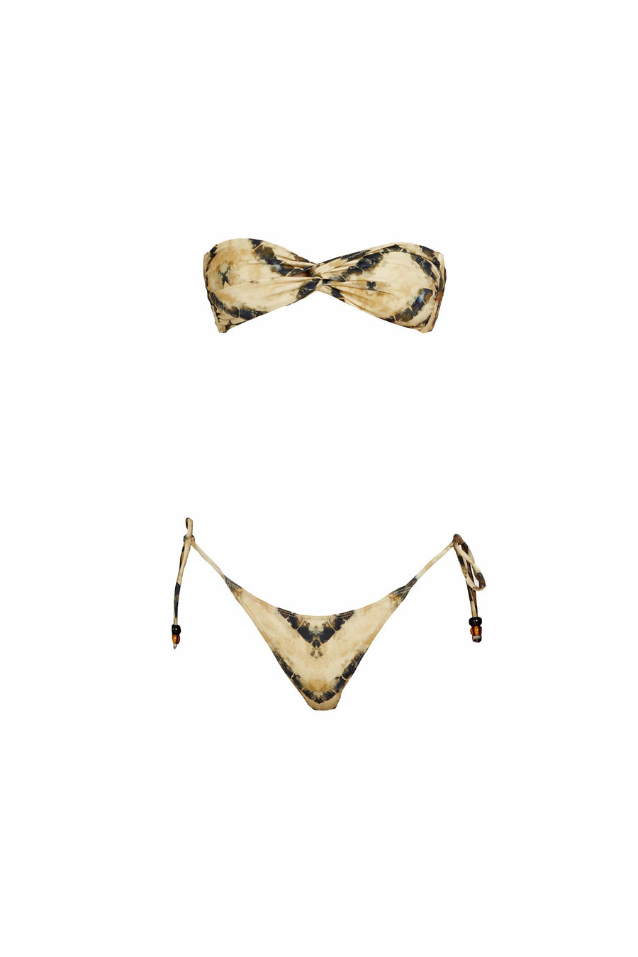URSULA top - alligator  -  SWIM TOPS  -  B Ā M B A S W I M