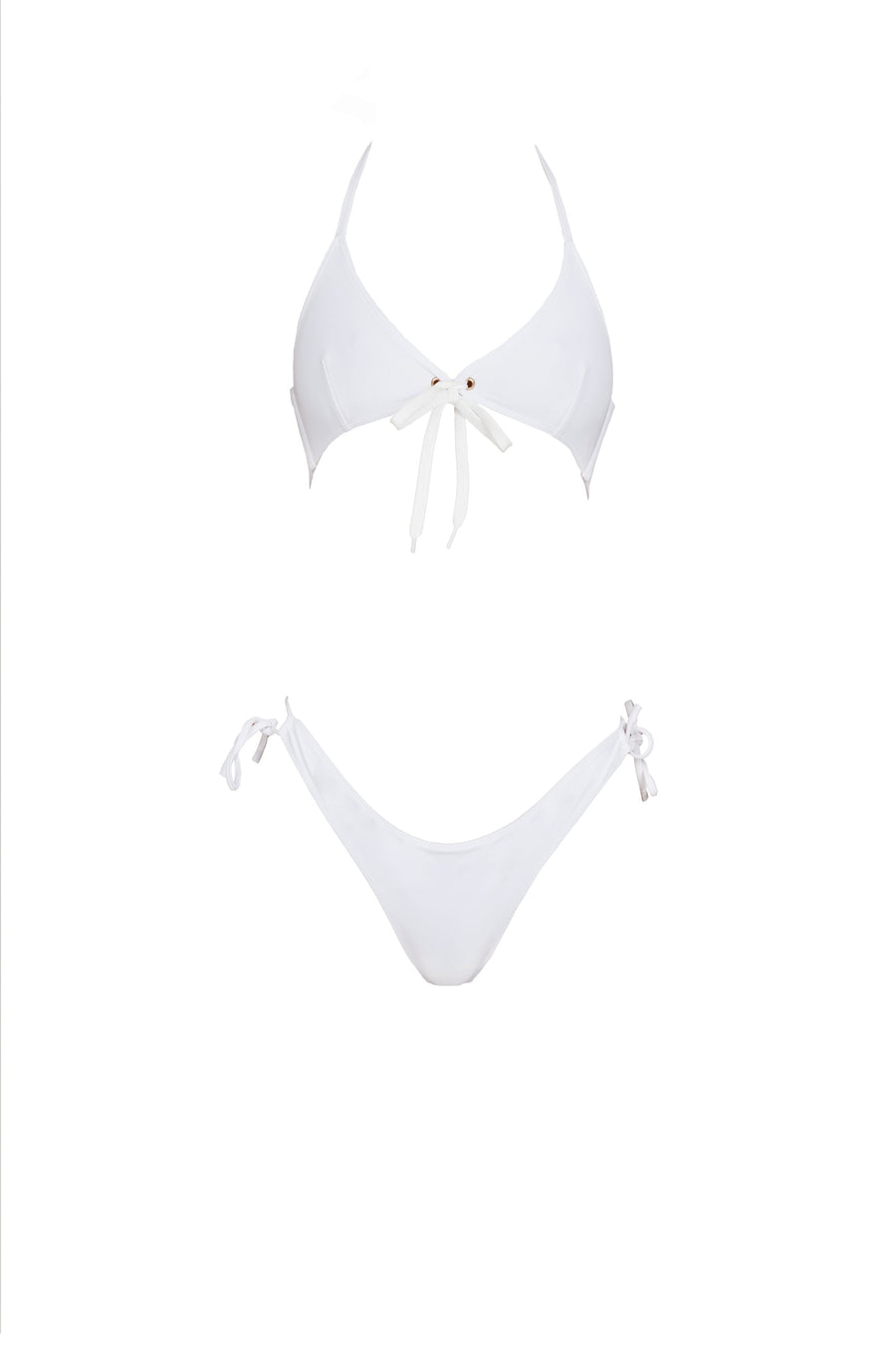 AMALFI bottoms - pure white  -  SWIM BOTTOMS  -  B Ā M B A S W I M