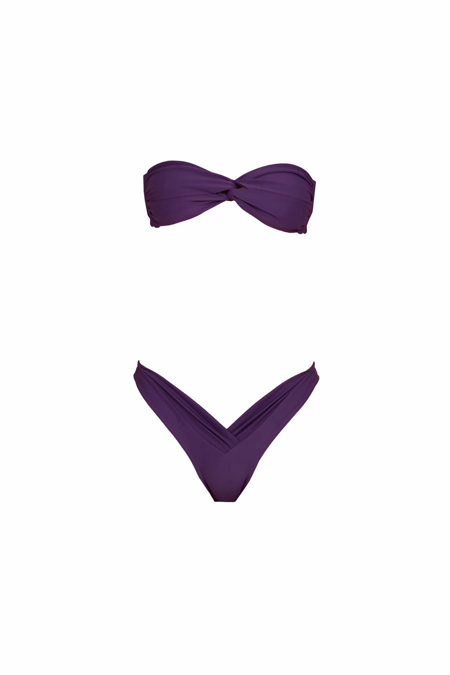 URSULA top - plum  -  SWIM TOPS  -  B Ā M B A S W I M
